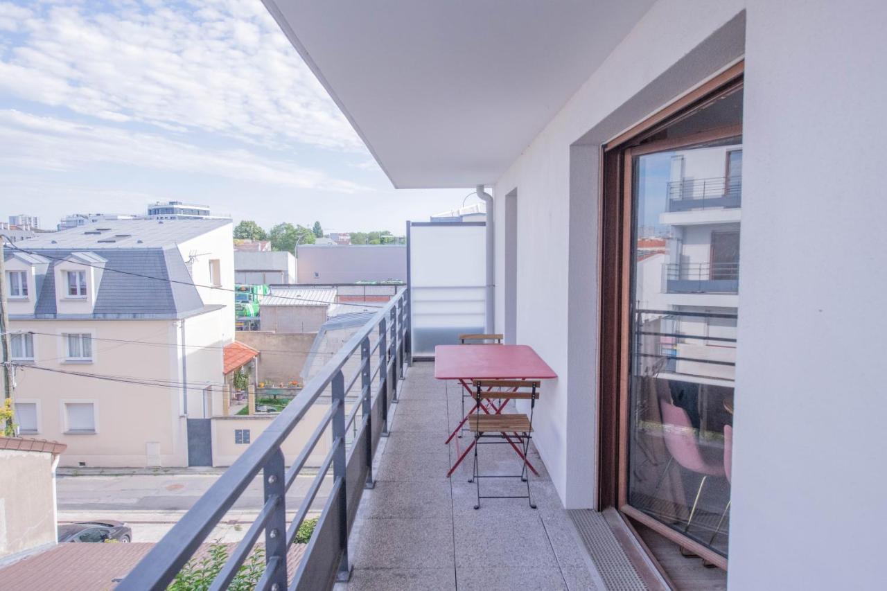 Machouart Le Duplex -Parking Gratuit Equipee Commodites- Apartment Aubervilliers Ngoại thất bức ảnh